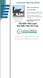 Mobile Screenshot of anacorteshearing.com